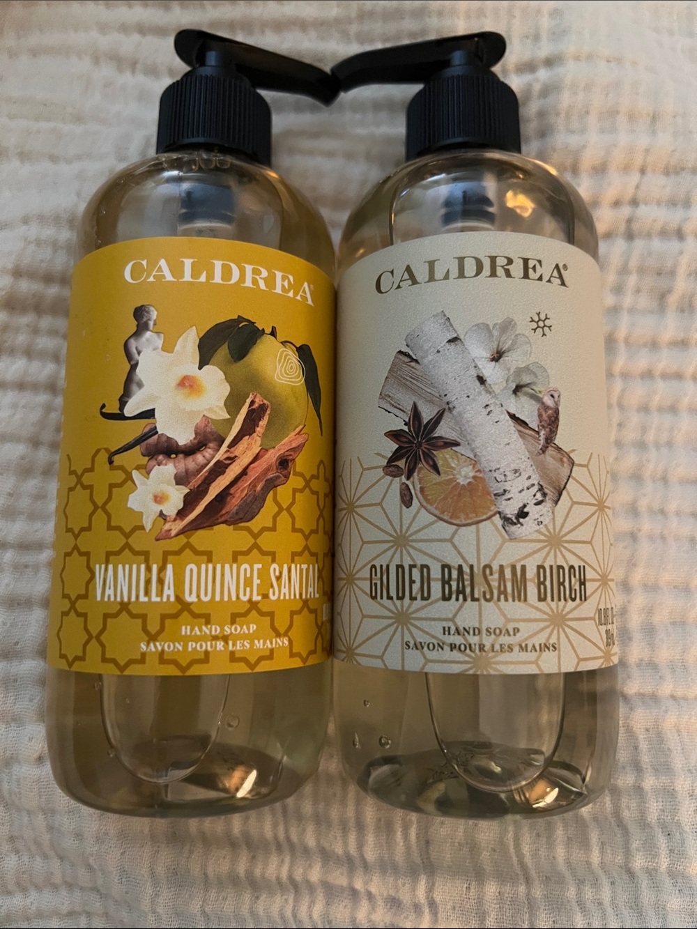 Caldera 2 Hand Soap - Vanilla Quince Santal & Gilded Balsam Birch